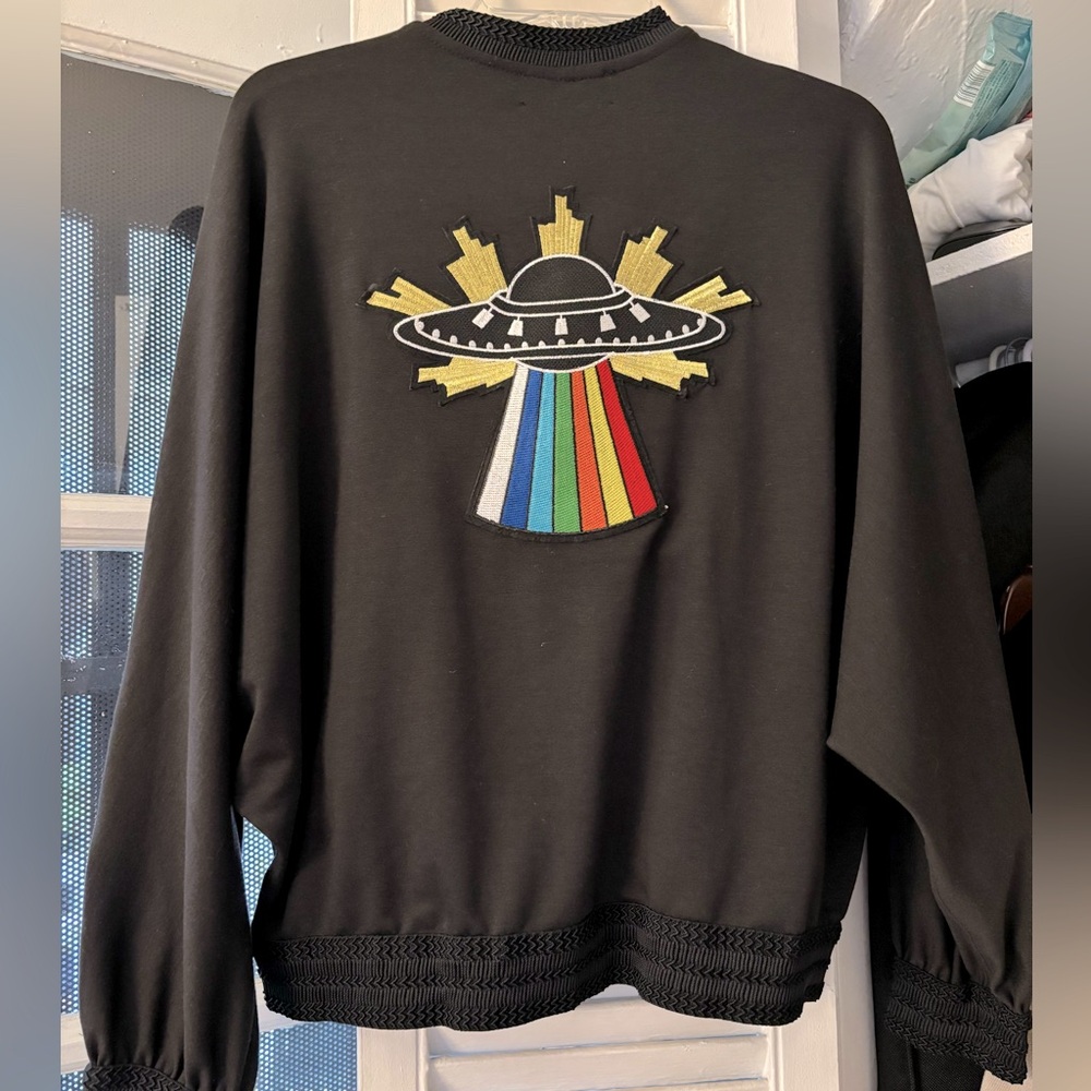 KIMORA Space Alien Women’s Bomber Jacket - One Size